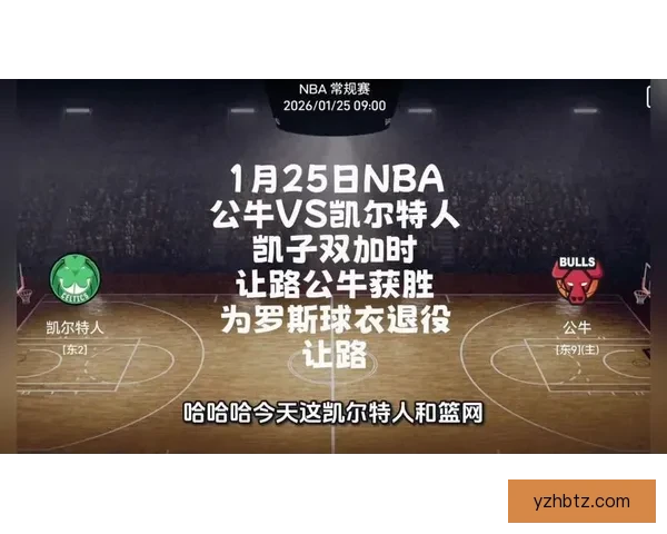 凯尔特人对阵公牛最新赛程安排及赛季对决前瞻分析